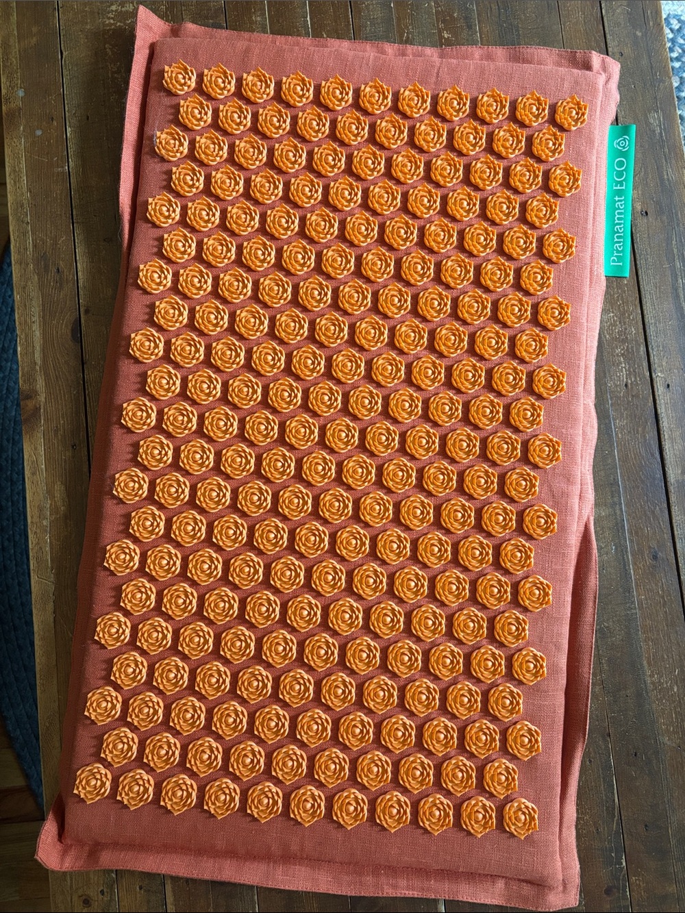Orange Acupressure Mat by Pranamat
